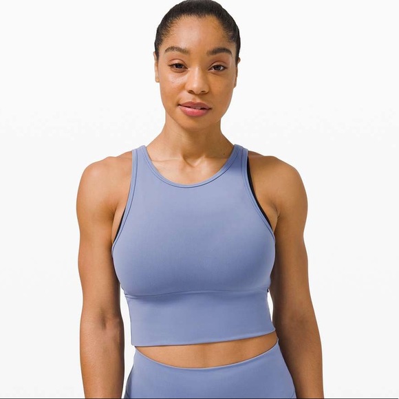 Lululemon Power Pivot Tank Water Drop Blue๐